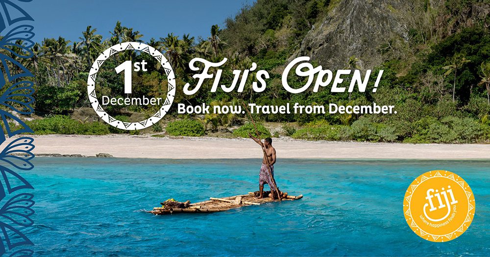 Fiji will reopen its borders to Australian and Kiwi travellers from December 1