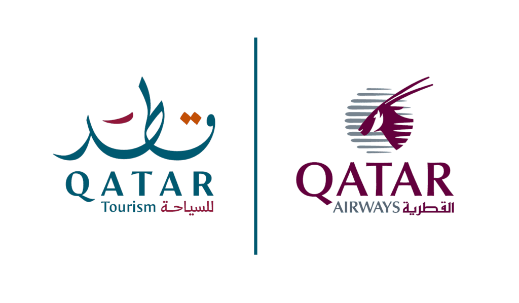 Qatar Tourism x Qatar Airways lockup