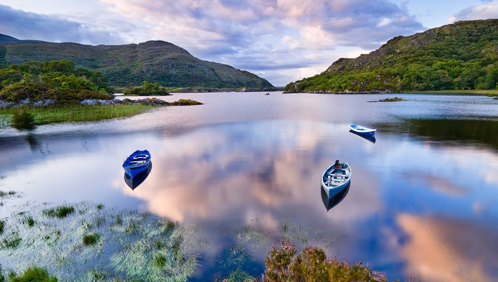 Take in the views across the stunning Killarney Lakes