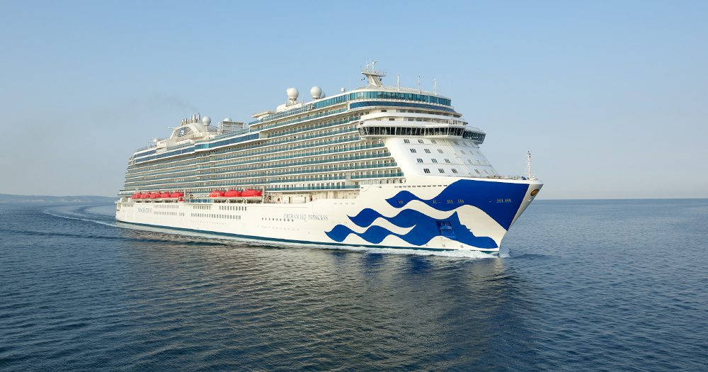 First look: Princess Cruises 'Enchanted Princess' takes to the sea