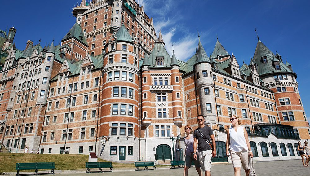 Score Canada famils and event spots by becoming an ambassador 3 Fairmont Le Château Frontenac, Quebec City © Destination Canada