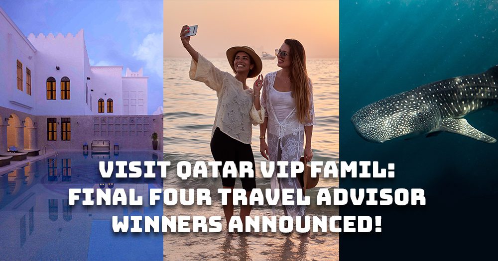 Visit Qatar VIP Famil! Meet the expert Travel Advisors who scored a spot