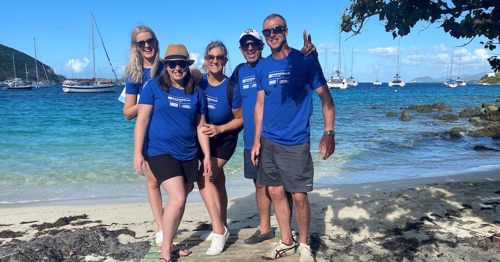 NCL’s AU/NZ sales team joins the Great Cruise Comeback while giving back