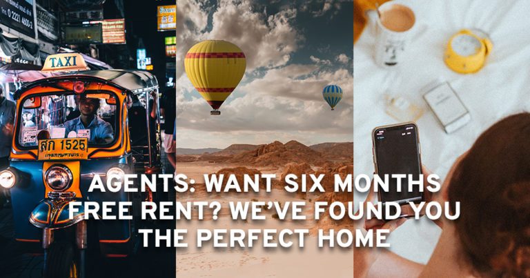 Agents: Want six months free rent? We’ve found you the perfect home