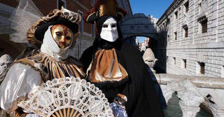 Masking up for fun: Venice Carnival back after two years
