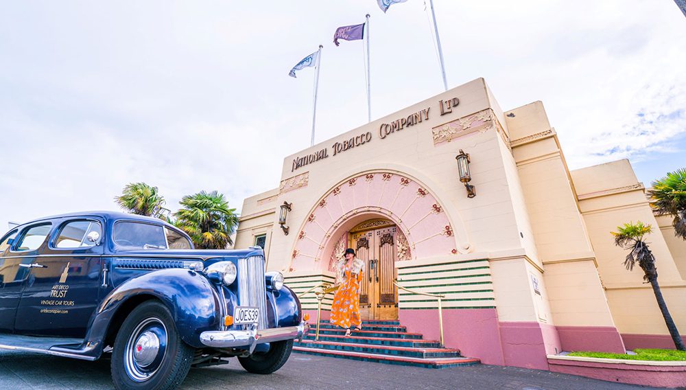 Find an Art Deco Trust tour to suit your style on your next visit to Napier and Hawke’s Bay.