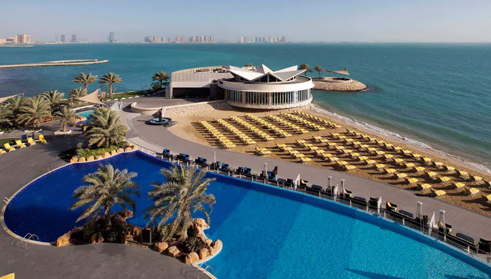 Situated on the Corniche in the diplomatic district, Hilton Doha is 15 minutes from the airport and features a private beach, 6 restaurants and a spa.