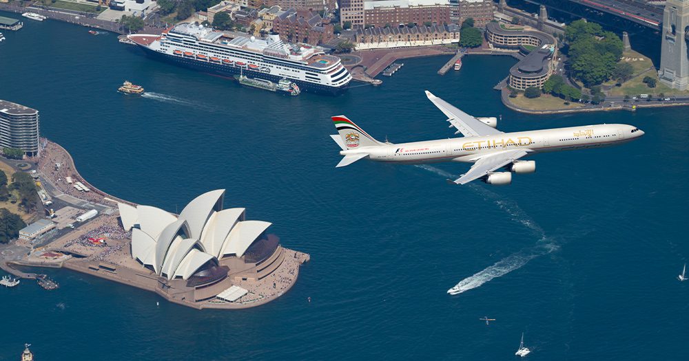 Pop the good stuff: Etihad is celebrating 15 years of flying down under