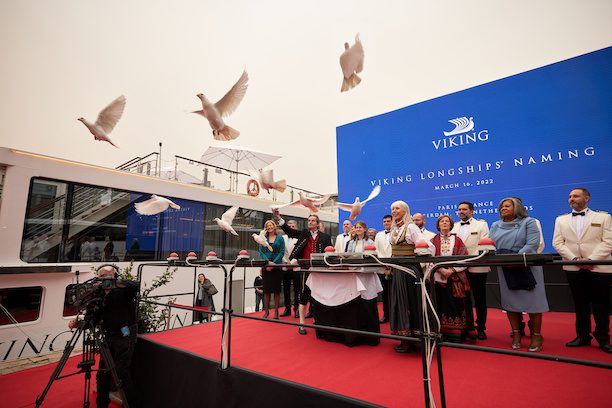 Viking names eight new European River Longships and eight Godmothers 1 Viking River