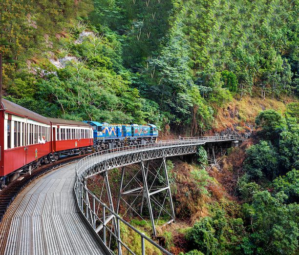 Kuranda Scenic Railway in the Rainforest Image Credit Artie Photography Artie Ng