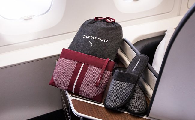 Style-high travel is back: Qantas A380 First Class takes off again 1 Qantas 191002 A380 2044