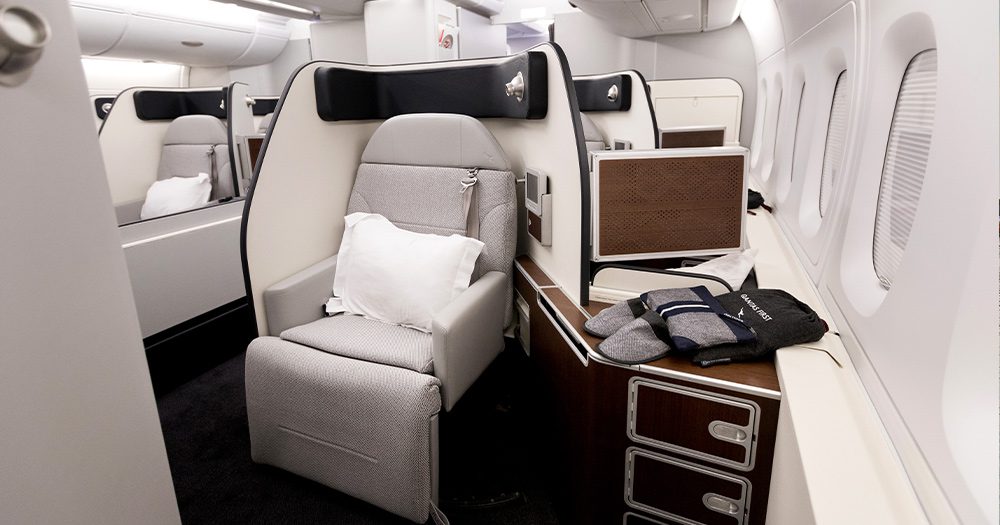 Style-high travel is back: Qantas A380 First Class takes off again