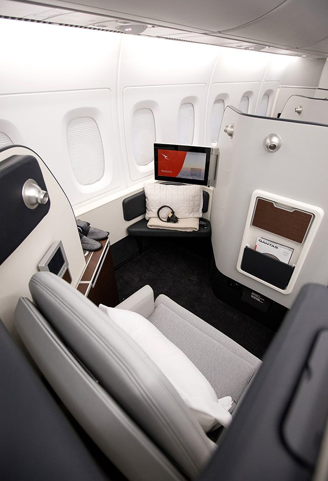 qantas a380 business class