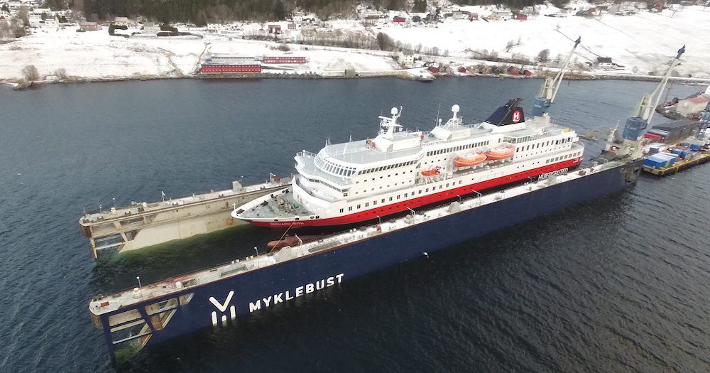 Hurtigruten Norway kicks off one of Europe's biggest environmental upgrades