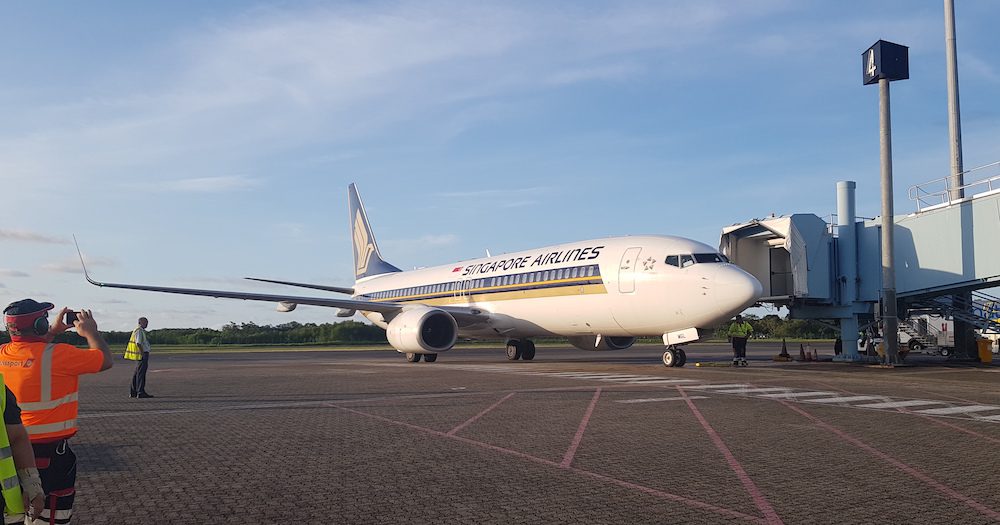 Singapore Airlines celebrates arrival in Cairns, its sixth Australian destination