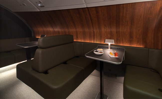 Style-high travel is back: Qantas A380 First Class takes off again 3 ThomasMoran 190927 A380Q Lounge 3 v3 1 of 3