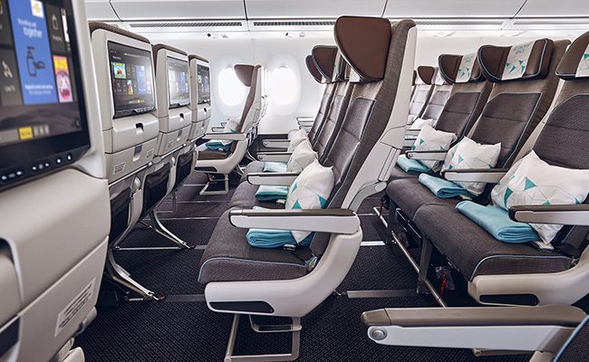 Etihads A350 will provide 327 Economy seats with immersive IFE systems
