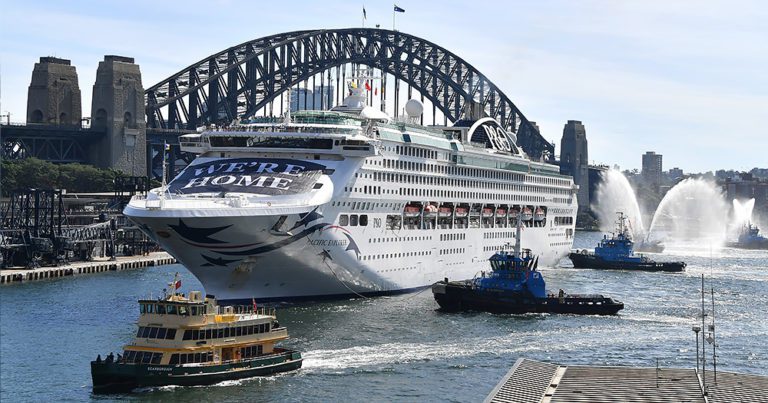Time to sail away: Clearer skies ahead as cruise ships return to Australia