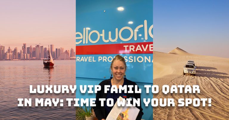 Luxury VIP Famil to Qatar in 2022: First winner announced, time to win your spot!