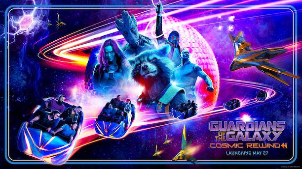 Save the Galaxy! Thrilling new ride debuts at Walt Disney World Resort 1 Walt Disney World Resort Guardians of the Galaxy Cosmic Rewind 2022