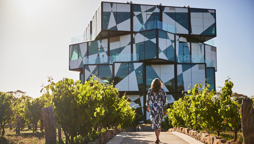 Five curated South Australia packages from The Travel Junction + epic prizes for you 2 d'Arenberg Cube, Fleurieu Peninsula ©South Australian Tourism Commission/ d'Arenberg
