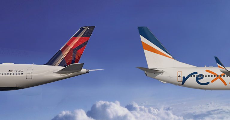 Rex and Delta announce new partnership connecting international travellers