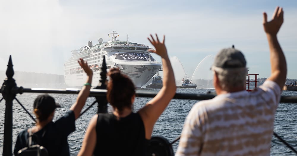 Ready, Set, Sail! P&O's Pacific Explorer is the first Australian cruise to depart in two years