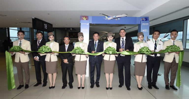 Bamboo Airways’ inaugural Melbourne-Hanoi service takes flight