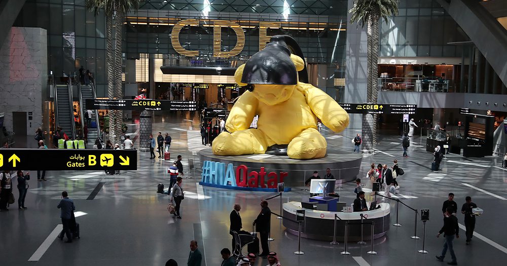 Hamed Airport in Doha, Qatar