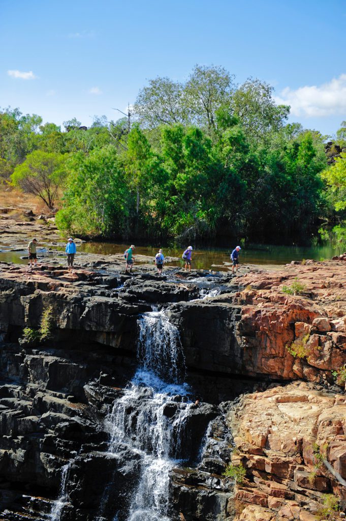The majestic Mitchell Falls are one of the most spectacular sights in the Kimberley. After a guided walk to the falls you’ll return by helicopter, giving a true appreciation of this astounding natural wonder.