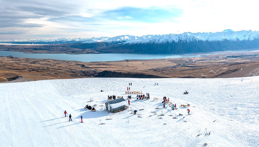 Roundhill is a fantastic family ski field with breathtaking views of Aoraki Mt Cook