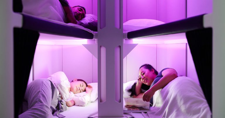 REVEALED: Air New Zealand’s stunning cabins for “the best sleep in the sky”