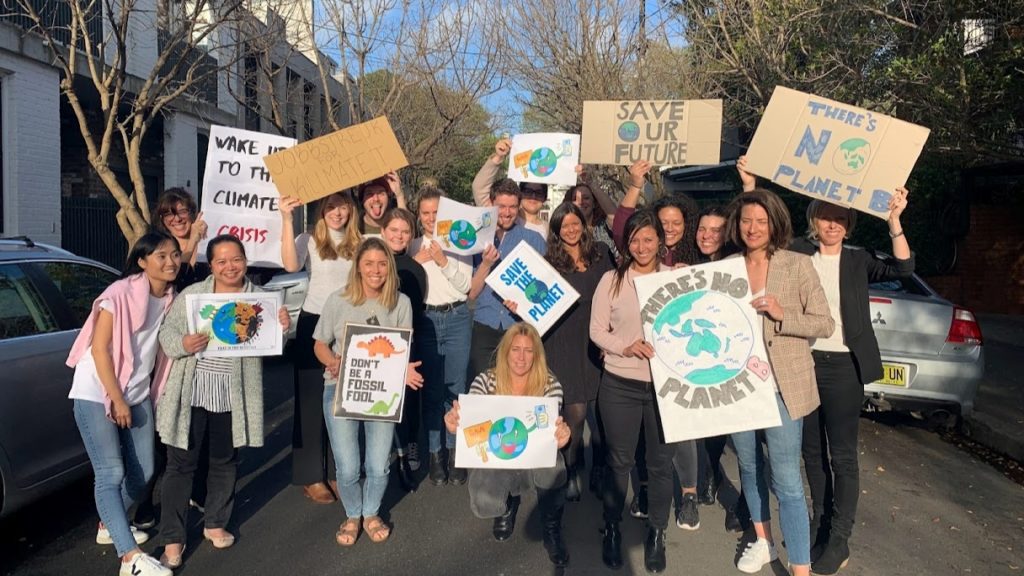 GTI Team Circa March 2019 Sydney Climate March