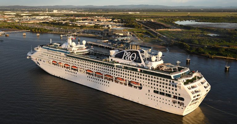 Brisbane welcomes Pacific Explorer as first-ever arrival to new International Cruise Terminal