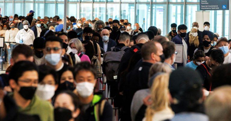 Canada pauses random international arrival testing to ease Airport chaos