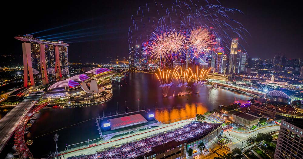 Back on track: Singapore powers up for F1 party  in September