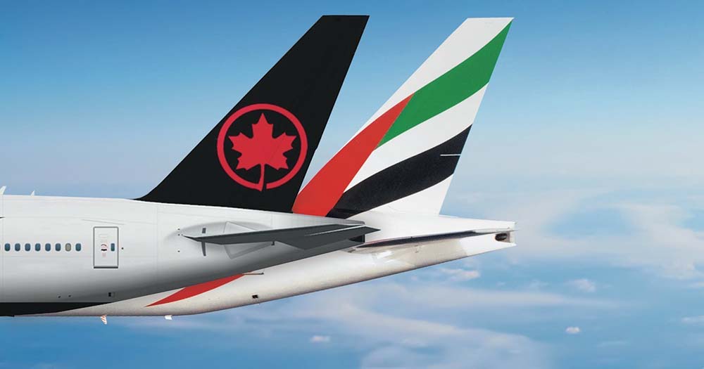 Enhanced connectivity: Emirates and Air Canada pair up