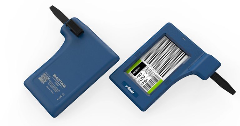 Lost + Found: Alaska Airlines to introduce electronic bag tags in U.S first