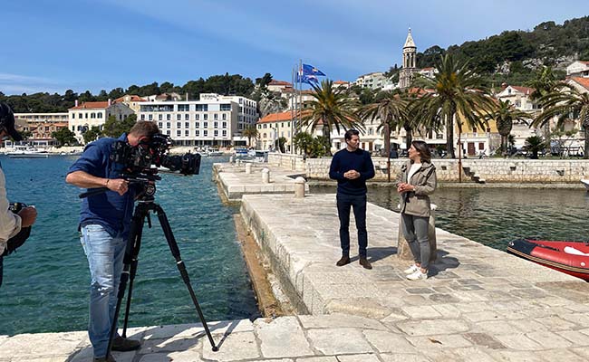 Emerald Cruises Getaway shoot in Hvar Croatia