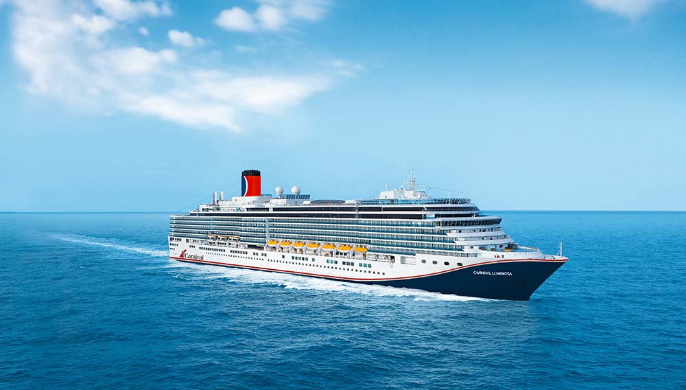 Karryon Cruise News: RCG, Norwegian Prima, Cruise360, Carnival + more 4 Carnival Luminosa in the ocean
