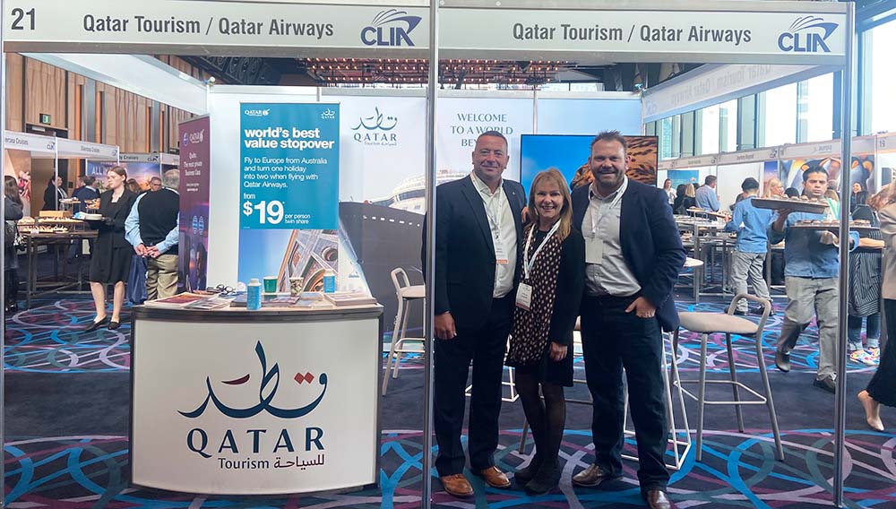 Karryon Paparazzi: Aloha Down Under, RCI, Cruise360, Aqua-Aston + more: 26 Aug 6 Cruise360 Qatar