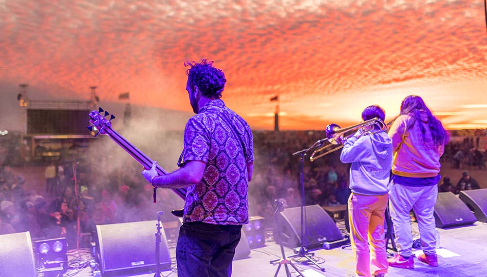 Yo Mundi! Outback NSW’s biggest music fest revs up with 8,000 revellers 1 MUNDI MUNDI BASH 17.08.2022 Matt Williams HIGH RES 1121