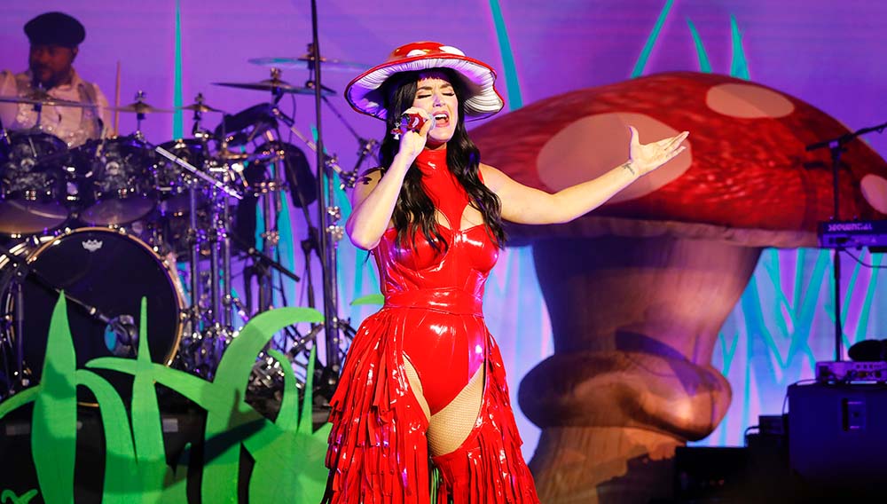NCL Prima Katy Perry performing