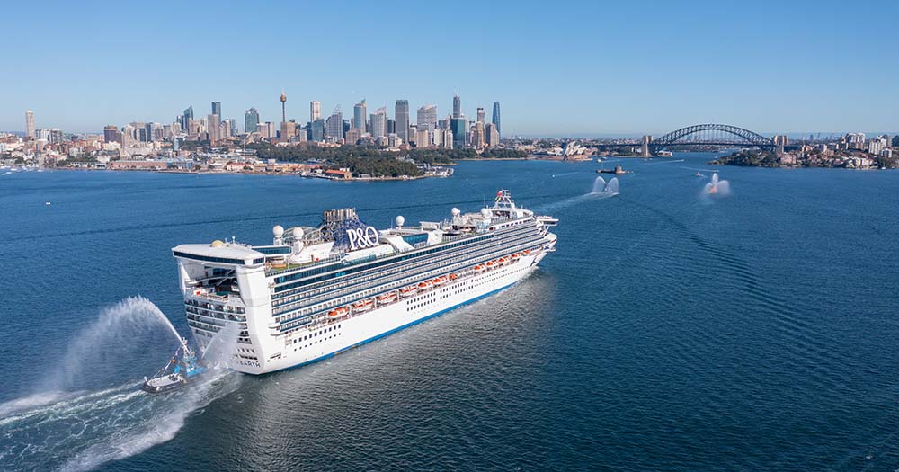 Cruisy Encounter: P&O Cruises’ newest ship sails into Sydney