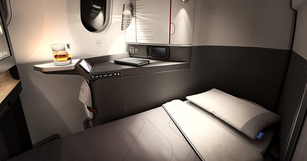 Revealed: American Airlines luxe new Flagship Suite Seats
