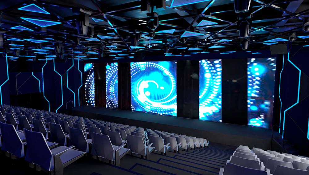 Karryon Cruise News: Princess, P&O, Hurtigruten, Aurora Expeditions + more 11 THE NEW LUNA PARK ARENA IS A 300 SEAT MULTIFUNCTIONAL ENTERTAINMENT VENUE THAT WILL HOST FILMS GAME SHOWS KIDS ACTIVITIES AND THEMED PARTIES