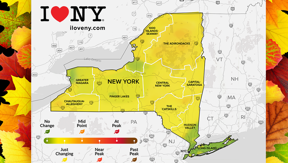 Advisors! Book New York State to earn bonus points towards The Travel Junction's incentives and epic grand prize 4 fall chart