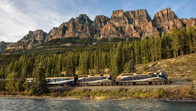 Travel From Vancouver to Banff through the legendary Spiral Tunnels, traverse the Continental Divide, and be inspired as you wind through mountain passes and dramatic canyons.