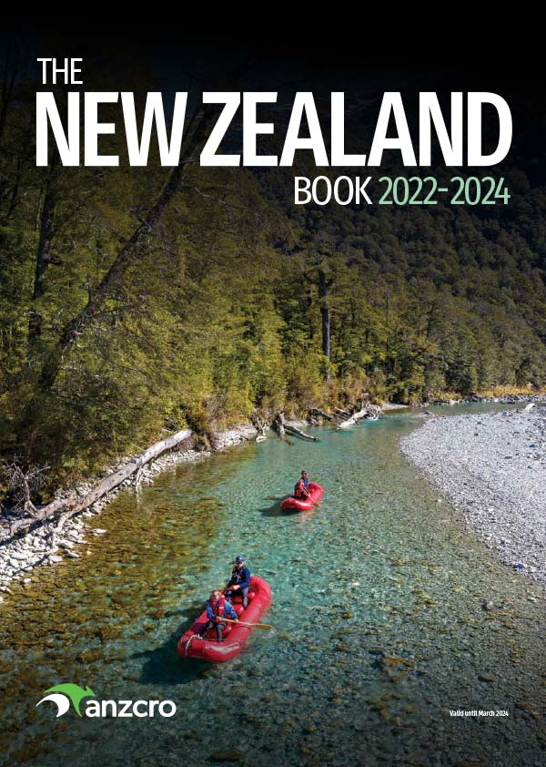 All things NZ: Be inspired by ANZCRO’s 2022-2024 New Zealand Book 1 ANZCRO The NZ Book Brochure cover