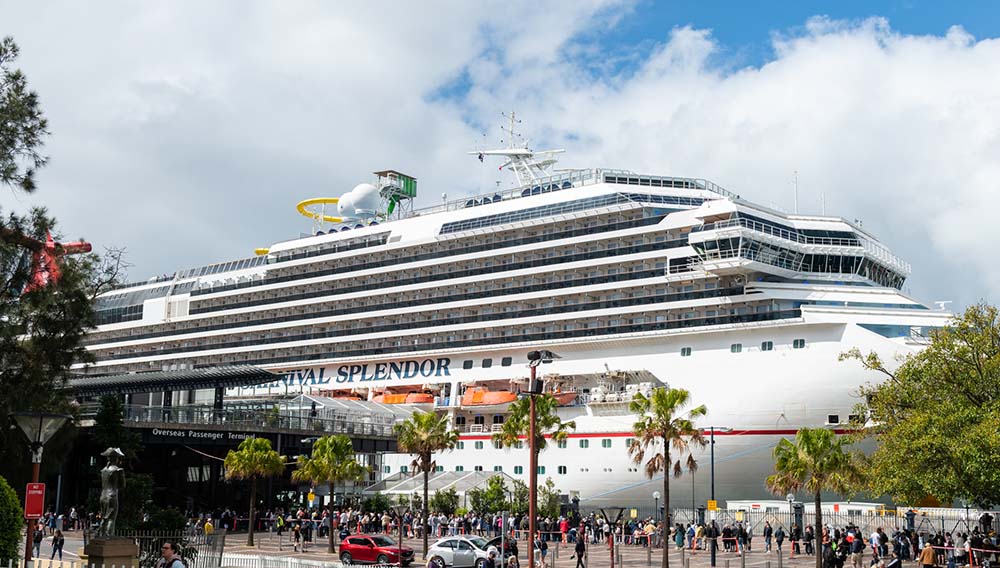 The Carnival Splendor.